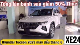 Hyundai Tucson 2023 Máy dầu Tổng lăn bánh sau giảm 50 Thuế [upl. by Jane]