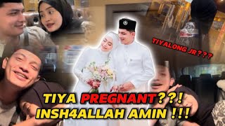 TIYA PREGNANT  TEMAN BINI CHECK UP DI KLINIK  ALHAMDUL1LLAH [upl. by Athey594]