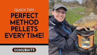 QUICK TIPS  PERFECT METHOD PELLETS EVERY TIME [upl. by Urbai]