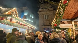 Oldenburg Christmas Market Winter 2023 🎄 Weihnachtsmarkt in Oldenburg [upl. by Aridnere]