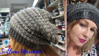 Tutorial Uncinetto Cappello facile alluncinetto [upl. by Ayamahs]