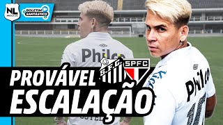 BOLETIM SANTÁSTICO PROVÁVEL TIME CONTRA O SÃO PAULO  LISCA FAZ TESTES NO ATAQUE [upl. by Irahcaz]