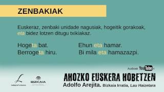 Labayru − Zenbakiak Ahozko euskera hobetzen Adolfo Arejita [upl. by Tj991]