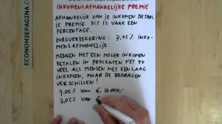 Inkomensafhankelijke premie Economiepaginacom [upl. by Perlman]