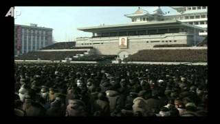 Raw Video North Korea Memorial for Kim Jong Il [upl. by Aubigny]