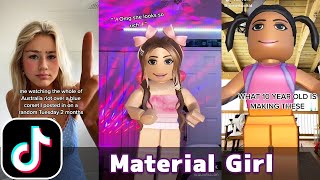 Material Girl  Saucy Santana  TikTok Compilation [upl. by Hamlin]