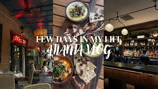 ATLANTA VLOG Few days at home cooking healthy meals getting back to a routine [upl. by Syl566]