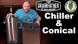 Grainfather Chiller and Conical Fermenter First impressions US Model [upl. by Aneertak]