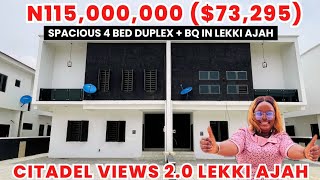 House for sale in Lekki Lagos Apartments amp Duplexes for sale CITADEL VIEWS 20 ABRAHAM ADESANYA [upl. by Kannan69]