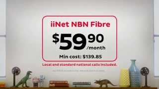 iiNet NBN Netflix Quota Free TVC  iiNet [upl. by Akemit]