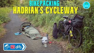 Hadrian’s Cycleway  NCN 72  bikepacking over 3 days [upl. by Yenaiv]