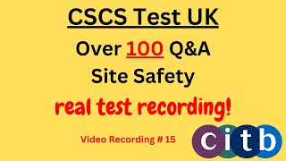 CSCS Card UK  CSCS Test 2023  CSCS Test for Green Card  cscscard  05 environment awareness [upl. by Leuams]