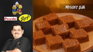 Venkatesh Bhat makes Mysore Pak  Diwali special  mysore pak  festive special [upl. by Redan]