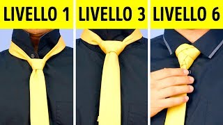 Come Annodare La Cravatta 6 Metodi Facili [upl. by Aivad]