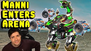 Manni Vs Arena Mode Fight For Gold War Robots Competitive Gameplay WR [upl. by Seldon21]