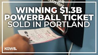 Winning 13 billion Powerball ticket sold in Portland Oregon [upl. by Atinuaj]