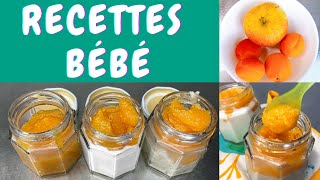 Recettes Bébé l 3 idées de Compote pour bébé [upl. by Hacceber467]