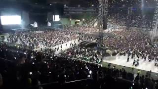 방탄소년단 BARMYS SINGING MIC DROP BEFORE THE SHOW  BTS SPEAK YOURSELF TOUR BRAZIL D1 [upl. by Ledarf]