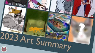 Mapletails 2023 Art Summary [upl. by Dnana]