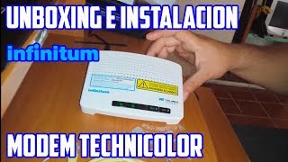 Modem Router Technicolor TG582n Telmex Unboxing e Instalacion en Español [upl. by Oakman]