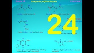 24Chimie organique  Nomenclature des composés polyfonctionnels  en arabedarija [upl. by Harriot474]