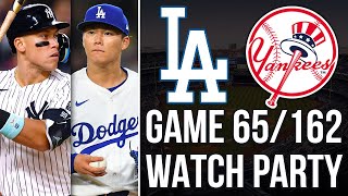 YANKEES VS DODGERS WATCH PARTY  6724 [upl. by Latnahc]