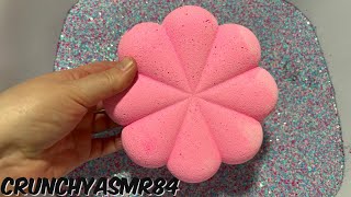 Neon Pink Variety Water Crush  Oddly Satisfying  ASMR  Sleep Aid [upl. by Drain]