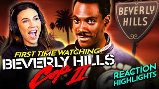 BEVERLY HILLS COP 2 1987 Movie Reaction  COBYs FIRST TIME WATCHING [upl. by Ynnam]