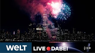 SILVESTERFEUERWERK So begrüßt die Welt das neue Jahr 2022  WELT Live dabei [upl. by Colligan]