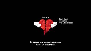 Kanye West ⥈ Paranoid «Subtitulado Español» [upl. by Joo]