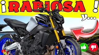 YAMAHA MT 09 2022 a Prueba ✊💨➔ Características  Ficha Técnica  Sonido  Opinión en Español [upl. by Ecnarolf]