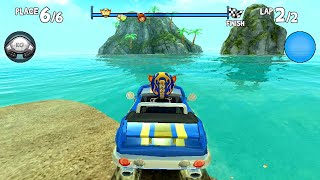 Lightning Vehicle 500 HP championship 2021 Game Play  Beach Buggy Racing 2014 PC [upl. by Alten]