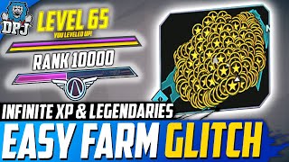 Borderlands 3  INFINITE XP  Guardian Rank amp LEGENDARIES GLITCH  Fast XP amp Legendary Farm Guide [upl. by Guss]