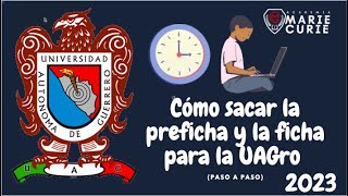 Cómo realizar el perregistro y obtener tu ficha en la UAGro paso a paso [upl. by Lili331]