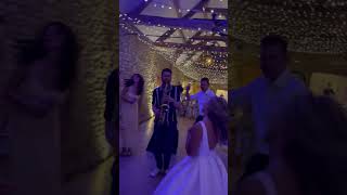 Gimme Gimme Gimme ABBA  James Sax at Caswell House weddingsaxophonist abba wedding [upl. by Giff]