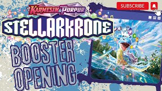 Stellarkrone Preis Booster vom pre release Turnier Pokémon opening [upl. by Marras]