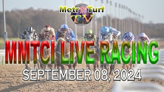 08 September 2024  Philippines Horse Racing Live  Metro Manila Turf Club Inc [upl. by Leinoto598]