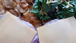 CHAT N CHEW SANDWICHES SALAD amp CHIPS [upl. by Ettesoj]