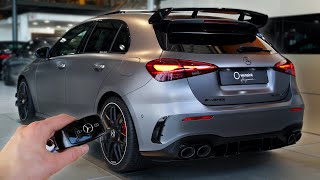 2023 Mercedes AMG A45 S Facelift 421hp  Sound amp Visual Review [upl. by Elohc]