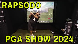 Rapsodo Booth PGA Show 2024 [upl. by Eilyk]