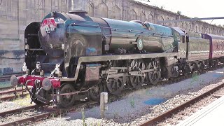 35018 British India Line with The Dalesman at Carlisle on 13th June 2023 [upl. by Ireg]