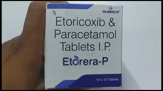 Etorera P Tablet  Etoricoxib amp Paracetamol Tablets  Etorera P Tablet Uses Side effects benefits [upl. by Yanal]