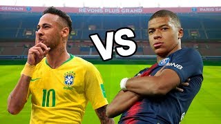 Mbappe vs Neymar Jr Épicas Batallas de Rap del Fútbol [upl. by Adnalro127]