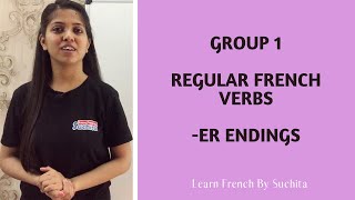 Learn French Grammar  Les verbes er The er verbs Present Tense  By Suchita  918920060461 [upl. by Nafis]