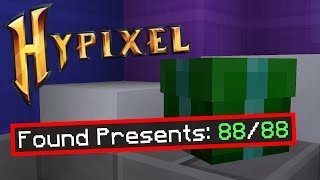 2018 ALL HYPIXEL PRESENT LOCATIONS 8888 [upl. by Yrred271]