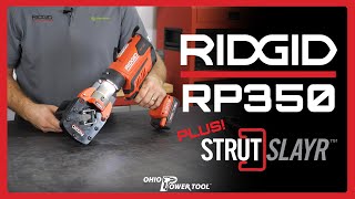 FULL DEMO  New Ridgid RP 350 Press Tool amp StrutSlayr [upl. by Leina209]