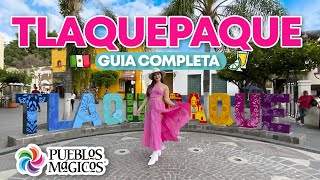 TLAQUEPAQUE JALISCO 🔴 Tour PUEBLO MÁGICO de GUADALAJARA 🇲🇽 La Cantina más grande del mundo 🌎 4K [upl. by Douty582]