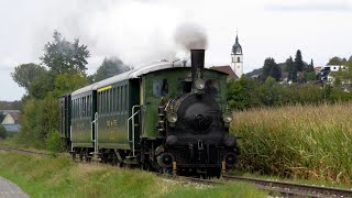 Nostalgietreffen auf der SurseeTriengenBahn – Zwei historische Dampfzüge im Surental  SwissRails [upl. by Smitty]