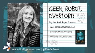 Crater Lake Geek Robot Overlord Game explained by author Jennifer Killick [upl. by Terence]