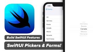 SwiftUI Picker View  Use Pickers and Form in SwiftUI  Swift 5 amp Xcode 11  2019 [upl. by Laufer]